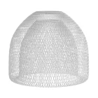 Bare bulb cage metal lampshade Ghostbell XL with E27 socket