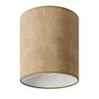 Cilindro M lampshade with E27 socket - Made in Italy