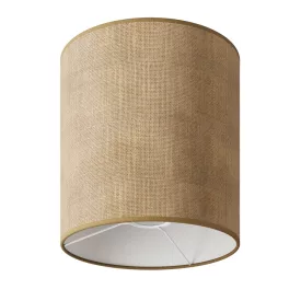 Cilindro M lampshade with E27 socket - Made in Italy