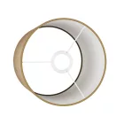 Cilindro M lampshade with E27 socket - Made in Italy