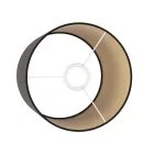 Cilindro M lampshade with E27 socket - Made in Italy