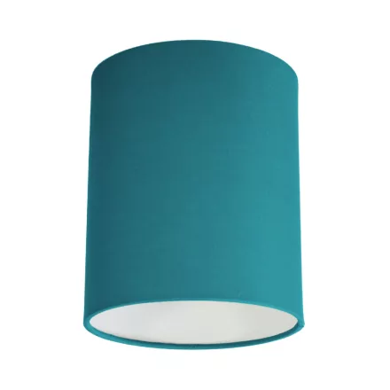Cylindrical fabric lampshade with E27 socket - 100% Italian-made