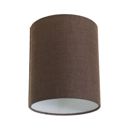 Cylindrical fabric lampshade with E27 socket - 100% Italian-made