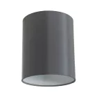 Cylindrical fabric lampshade with E27 socket - 100% Italian-made