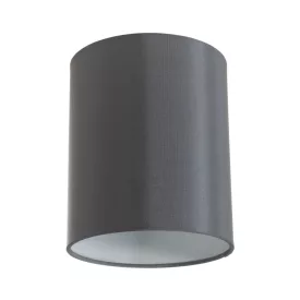   Cylindrical fabric lampshade with E27 socket - 100% Italian-made