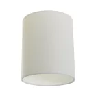 Cylindrical fabric lampshade with E27 socket - 100% Italian-made