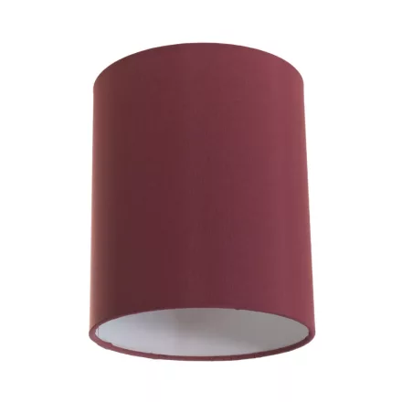 Cylindrical fabric lampshade with E27 socket - 100% Italian-made