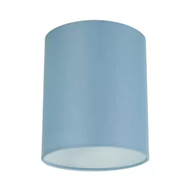   Cylindrical fabric lampshade with E27 socket - 100% Italian-made