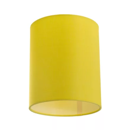 Cylindrical fabric lampshade with E27 socket - 100% Italian-made