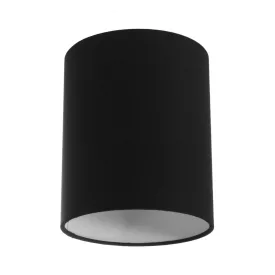   Cylindrical fabric lampshade with E27 socket - 100% Italian-made