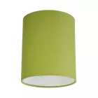 Cylindrical fabric lampshade with E27 socket - 100% Italian-made