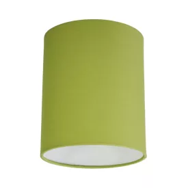   Cylindrical fabric lampshade with E27 socket - 100% Italian-made