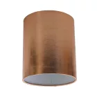 Cylindrical fabric lampshade with E27 socket - 100% Italian-made