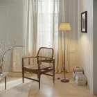 Impero M lampshade with E27 socket for table or wall lamps - Made in Italy