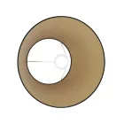 Impero M lampshade with E27 socket for table or wall lamps - Made in Italy