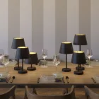 Impero fabric lampshade with E27 socket for table or wall lamps - Made in Italy