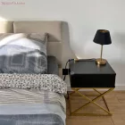 Impero fabric lampshade with E27 socket for table or wall lamps - Made in Italy