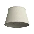 Impero fabric lampshade with E27 socket for table or wall lamps - Made in Italy