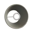 Impero fabric lampshade with E27 socket for table or wall lamps - Made in Italy