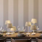 Impero fabric lampshade with E27 socket for table or wall lamps - Made in Italy