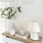 Impero fabric lampshade with E27 socket for table or wall lamps - Made in Italy