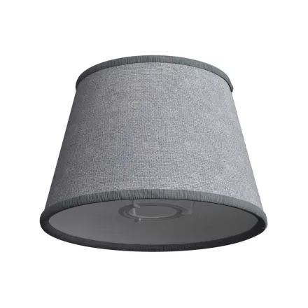 Impero fabric lampshade with E27 socket for table or wall lamps - Made in Italy