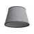 Impero fabric lampshade with E27 socket for table or wall lamps - Made in Italy