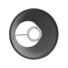 Impero fabric lampshade with E27 socket for table or wall lamps - Made in Italy