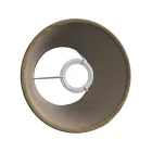Impero fabric lampshade with E27 socket for table or wall lamps - Made in Italy