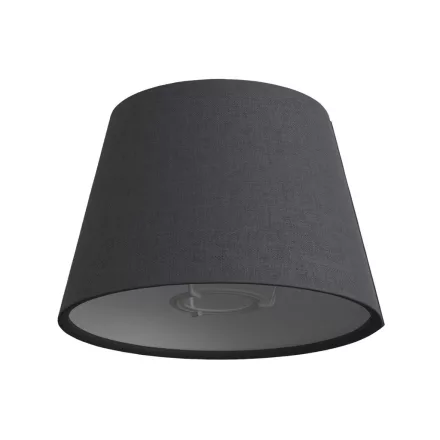 Impero fabric lampshade with E27 socket for table or wall lamps - Made in Italy