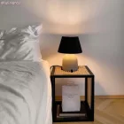 Impero fabric lampshade with E27 socket for table or wall lamps - Made in Italy