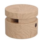 Wooden wall guide for string lights and Filé system. Made in Italy