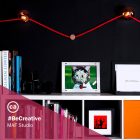 Wooden wall guide for string lights and Filé system. Made in Italy