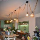 Wooden wall guide for string lights and Filé system. Made in Italy