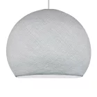 Dome lampshade made of thread - 100% handmade