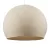 Dome lampshade made of thread - 100% handmade