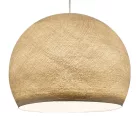 Dome lampshade made of thread - 100% handmade