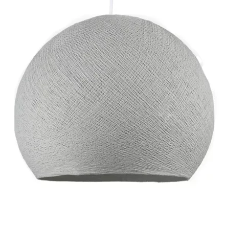 Dome lampshade made of thread - 100% handmade