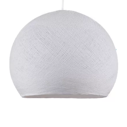 Dome lampshade made of thread - 100% handmade