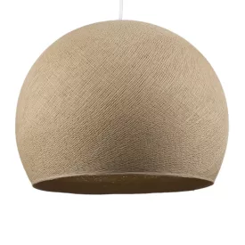 Dome lampshade made of thread - 100% handmade