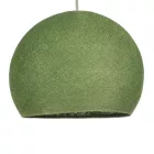 Dome lampshade made of thread - 100% handmade