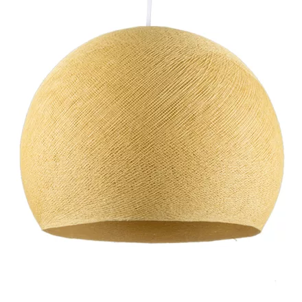 Dome lampshade made of thread - 100% handmade