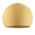 Dome lampshade made of thread - 100% handmade