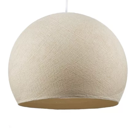 Dome lampshade made of thread - 100% handmade