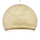 Dome lampshade made of thread - 100% handmade