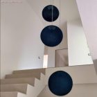  SPHERE LAMP SHADE MADE OF FIBERGLASS - 100% HANDMADE POLYESTER