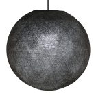  Handmade threaded Sphere Light lampshade anthracite gray polyester