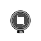 Porcelain base for electrical socket and switch/diverter, compatible with Creative-Tubes products – 1 to 4 outputs