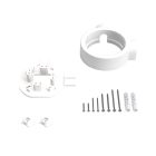 Porcelain base for electrical socket and switch/diverter, compatible with Creative-Tubes products – 1 to 4 outputs