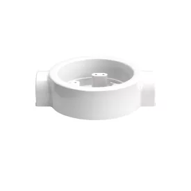   Porcelain base for electrical socket and switch/diverter, compatible with Creative-Tubes products – 1 to 4 outputs